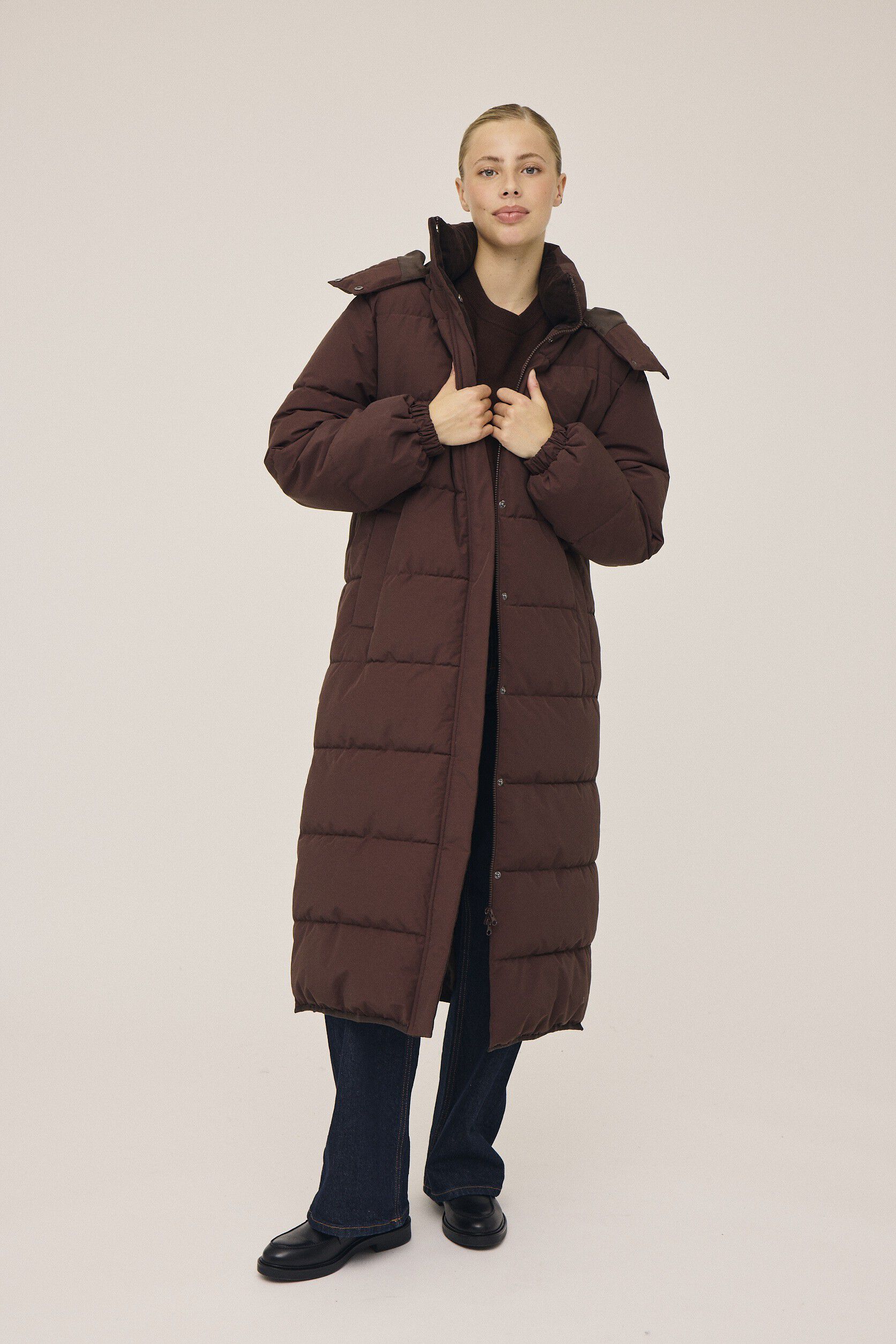 Enya 1 Vandt&aelig;t puffer frakke - GRS