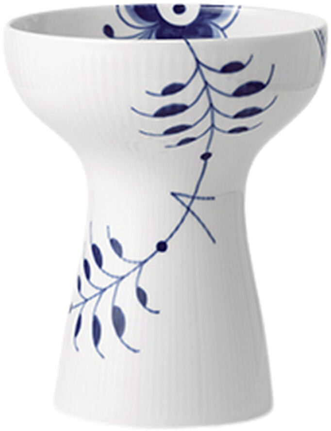 Blå Mega Riflet 19 cm Vase