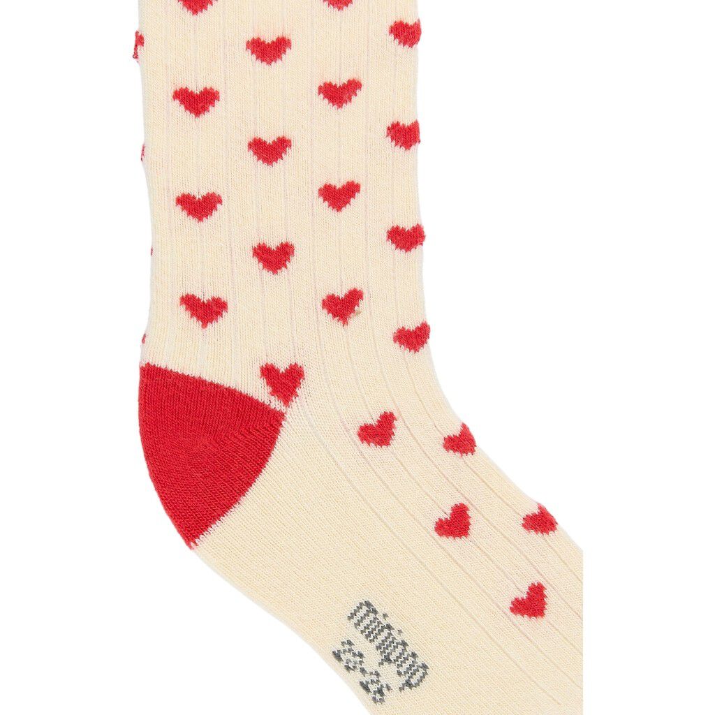 Minipop Bamboo Heart Socks 3-pack