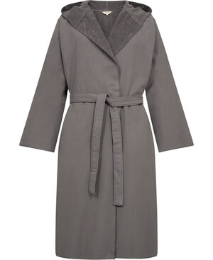 Rope flat one side/terry back grey XL