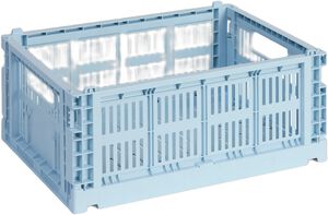 HAY Colour Crate-Medium-Soft blue