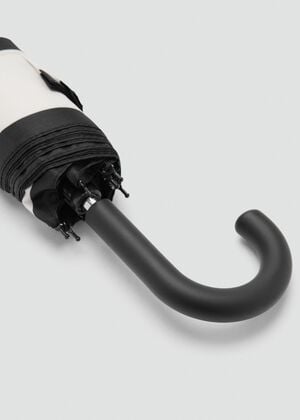 Stripe-printed umbrella