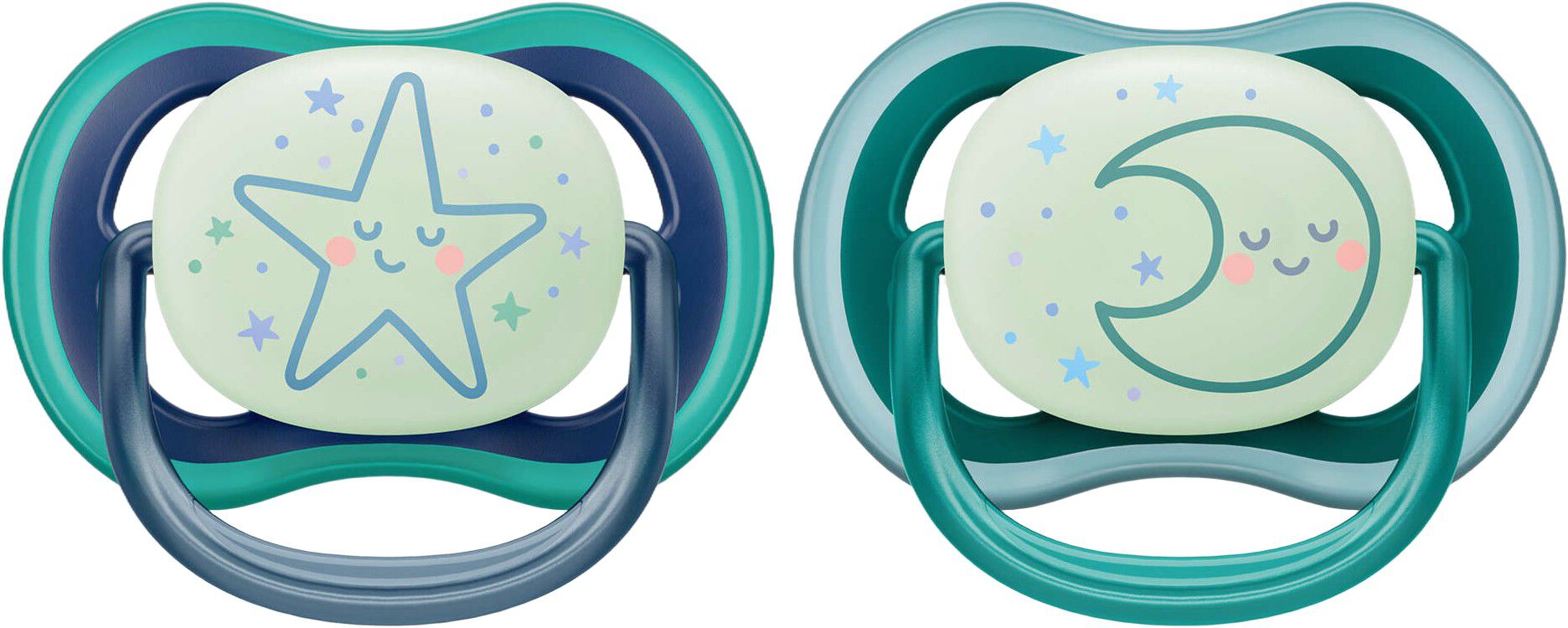 Philips Avent Ultra air sut - Pakke med2 - 6-18m night