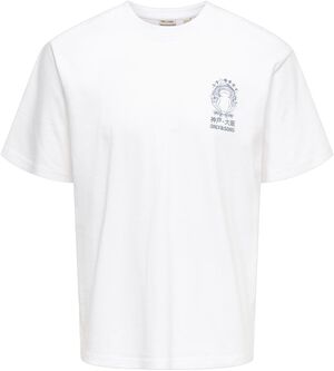 ONSFRED LIFE RLX SS PRINT TEE NOOS