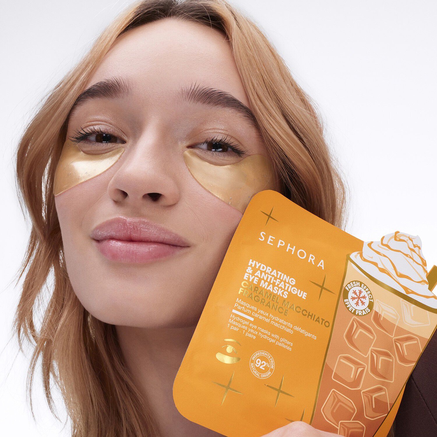 Eye masks Caramel macchiato - &Ouml;gonmasker Caramel macchiato