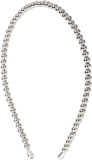 Day Beaded Chrome Slim Hair