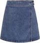 ONLTHEA WRAP SHORT SKIRT DNM CS DOT