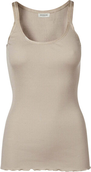Silk top regular w/elastic band