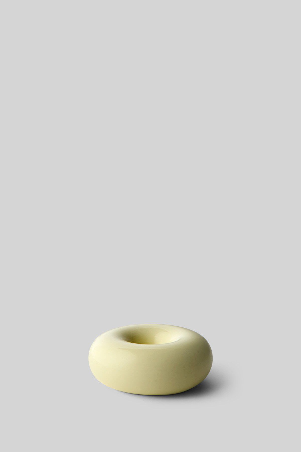 BOB CANDLE HOLDER, SMALL, YELLOW