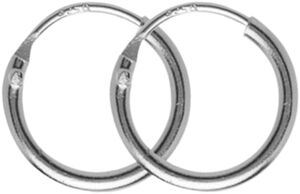 Classic Alice øreringe. Diameter: 10 mm.