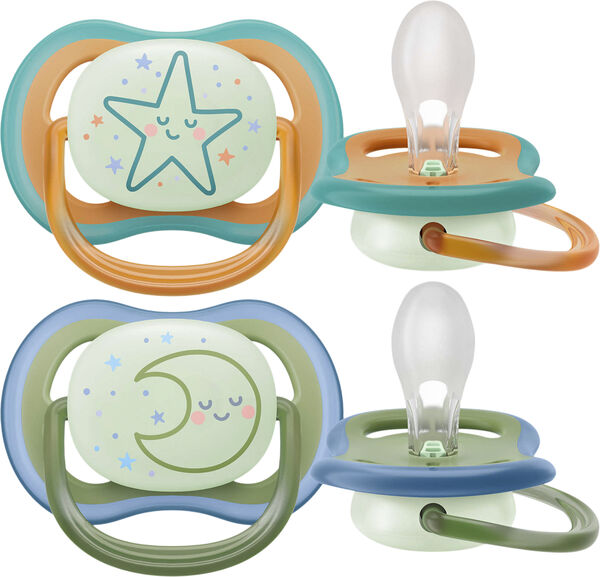 Philips Avent Ultra air sut - Pakke med2 - 18m+ night
