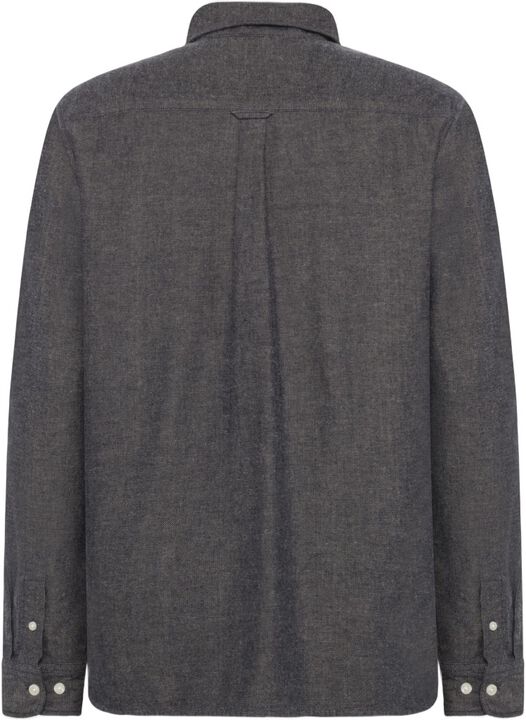 Organic Cotton Fishbone Flannel Shirt GOTS