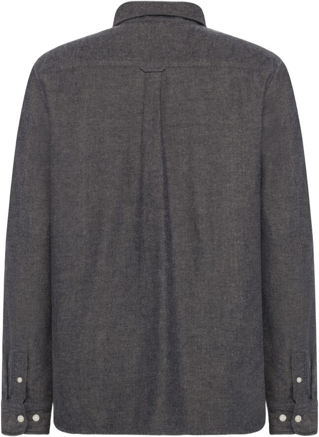 Organic Cotton Fishbone Flannel Shirt GOTS