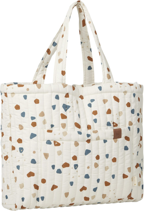 Quilted Tote Bag - Terrazzo