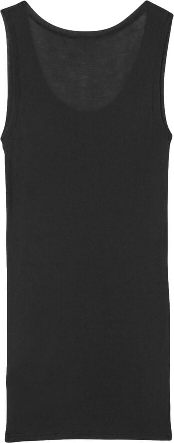 Round collar tank top