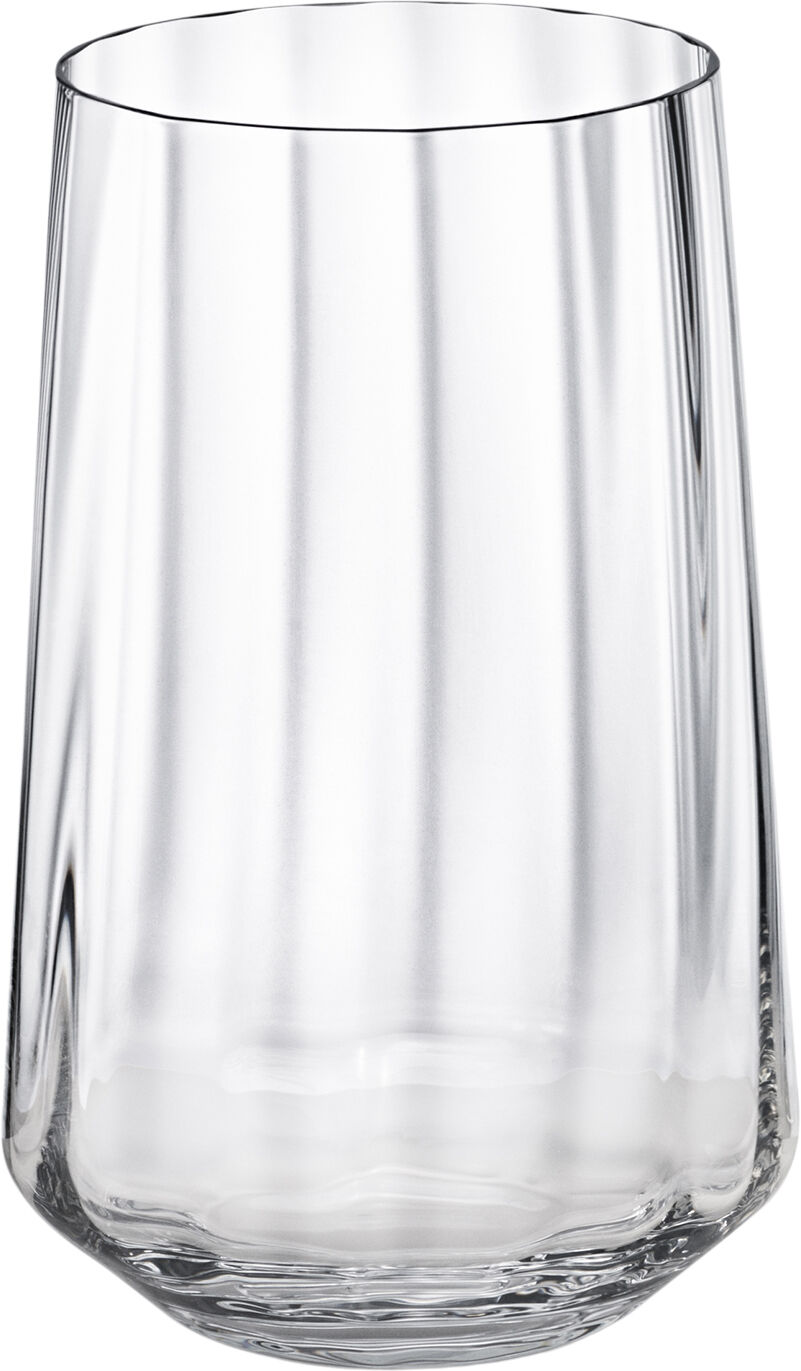 BERNADOTTE TALL TUMBLER GLASS CRYSTAL 38 CL, 6 PCS
