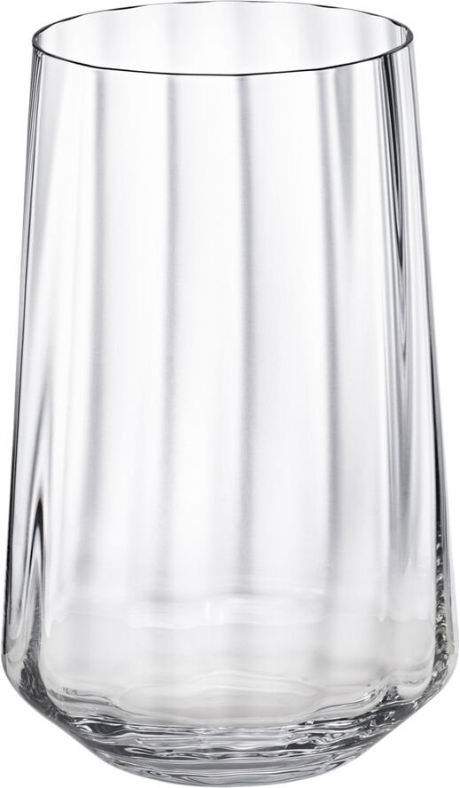 BERNADOTTE TALL TUMBLER GLASS CRYSTAL 38 CL, 6 PCS