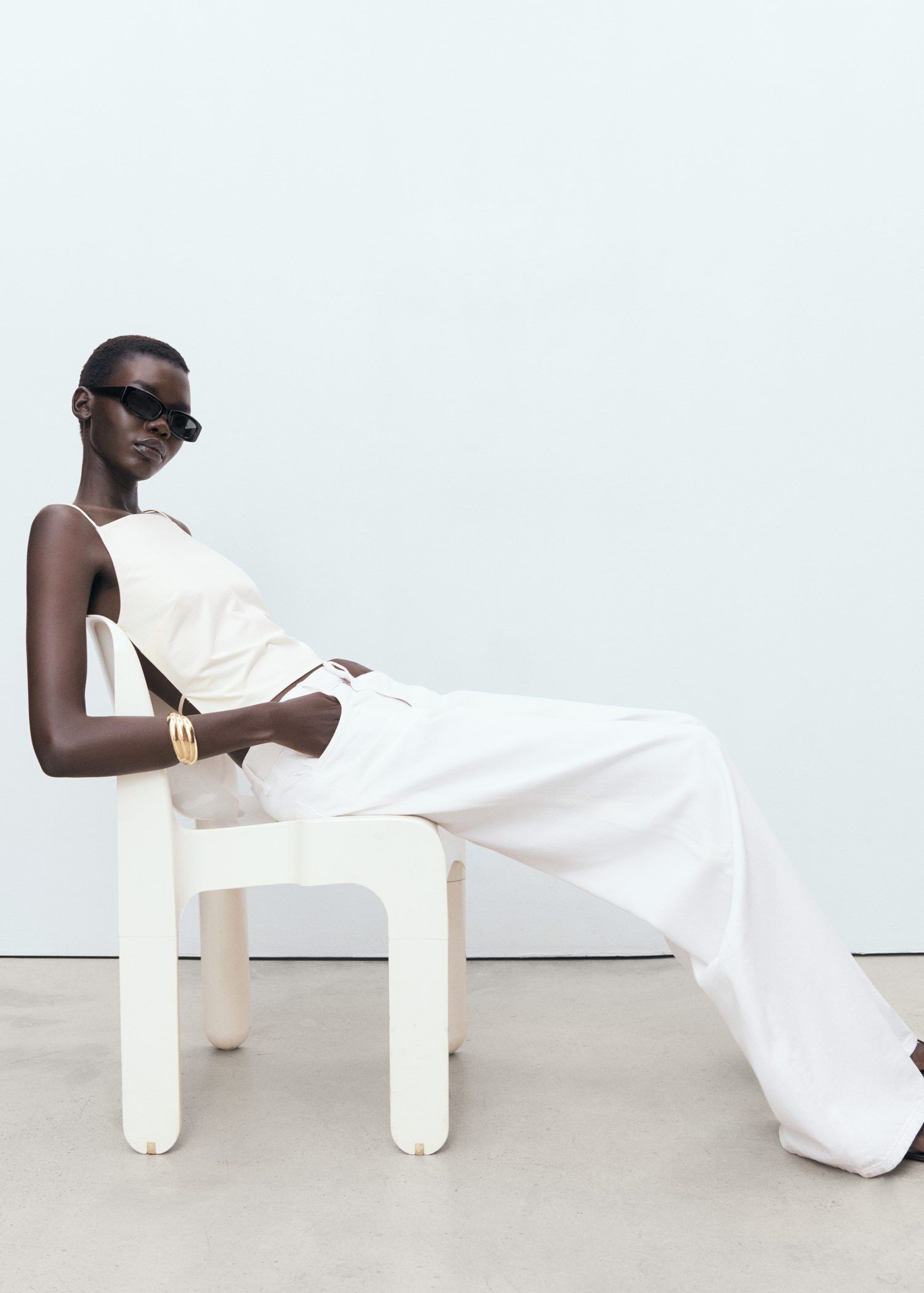 Low waist wideleg jeans