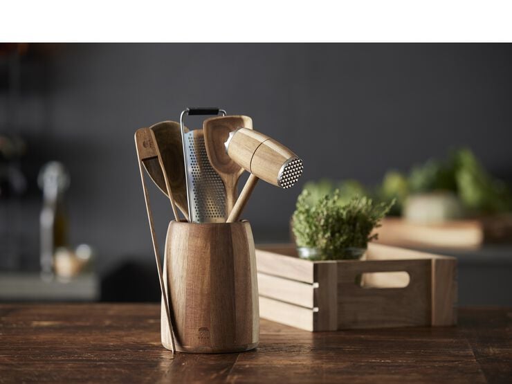 Sked rund 30,5x8 cm Akaciaträ HOLM