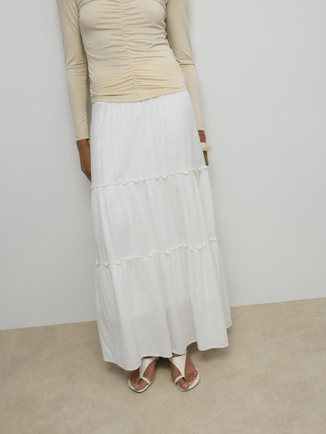 Awkeeley Hw Long Skirt Noos