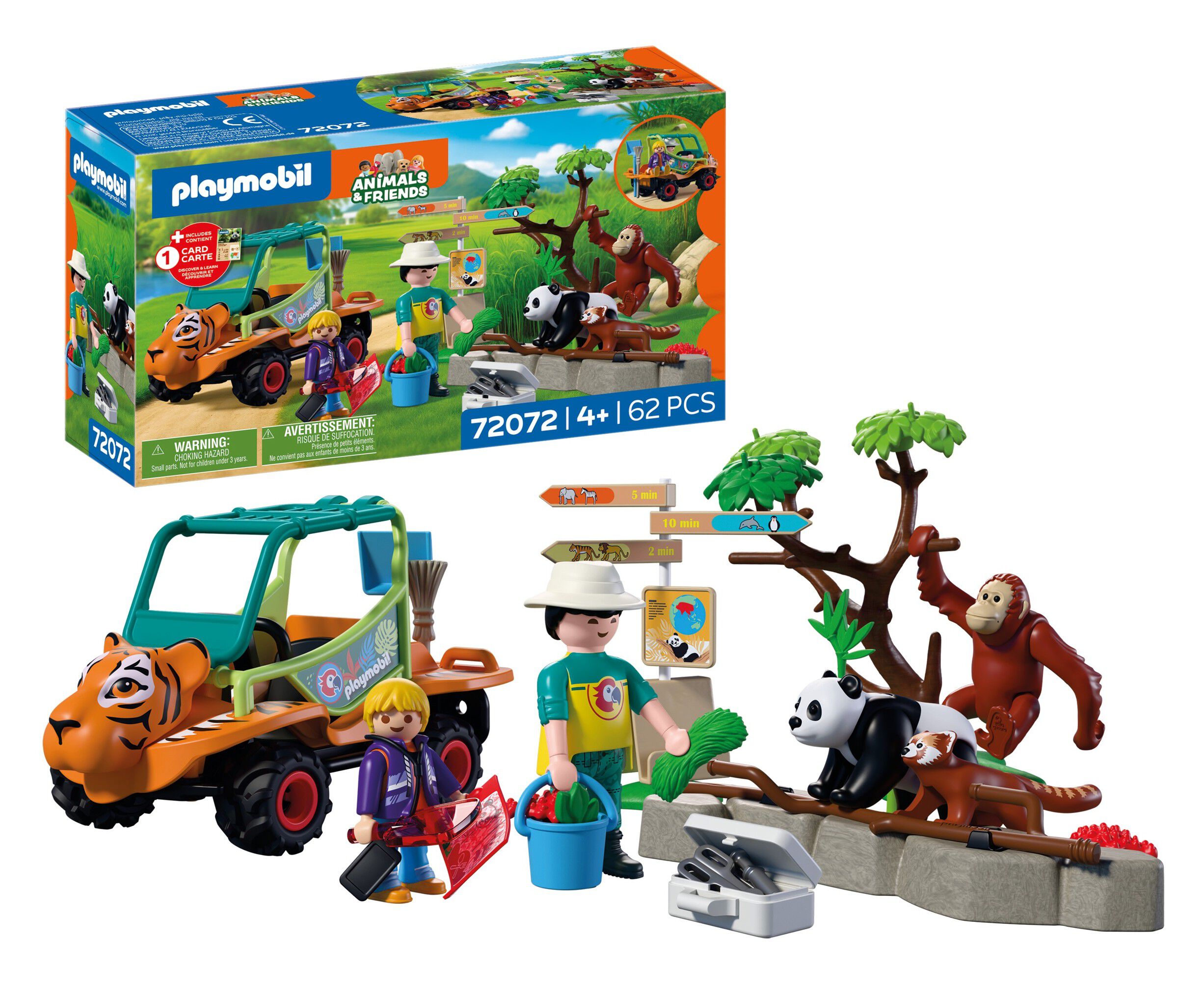Zoo: Zookeeper with vehic