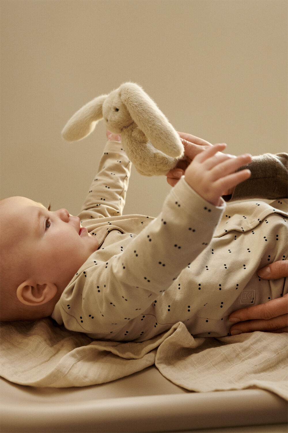 Romain Rabbit Rattle Mist-One size