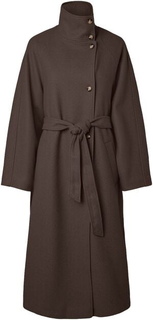 PCANNELINE LONG COAT W. BELT BC
