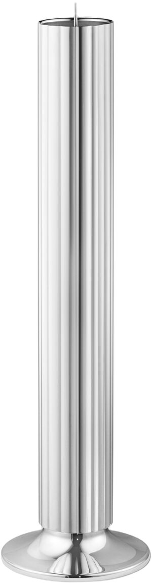 BERNADOTTE FLOOR CANDLEHOLDER STAINLESS STEEL, H: 500MM