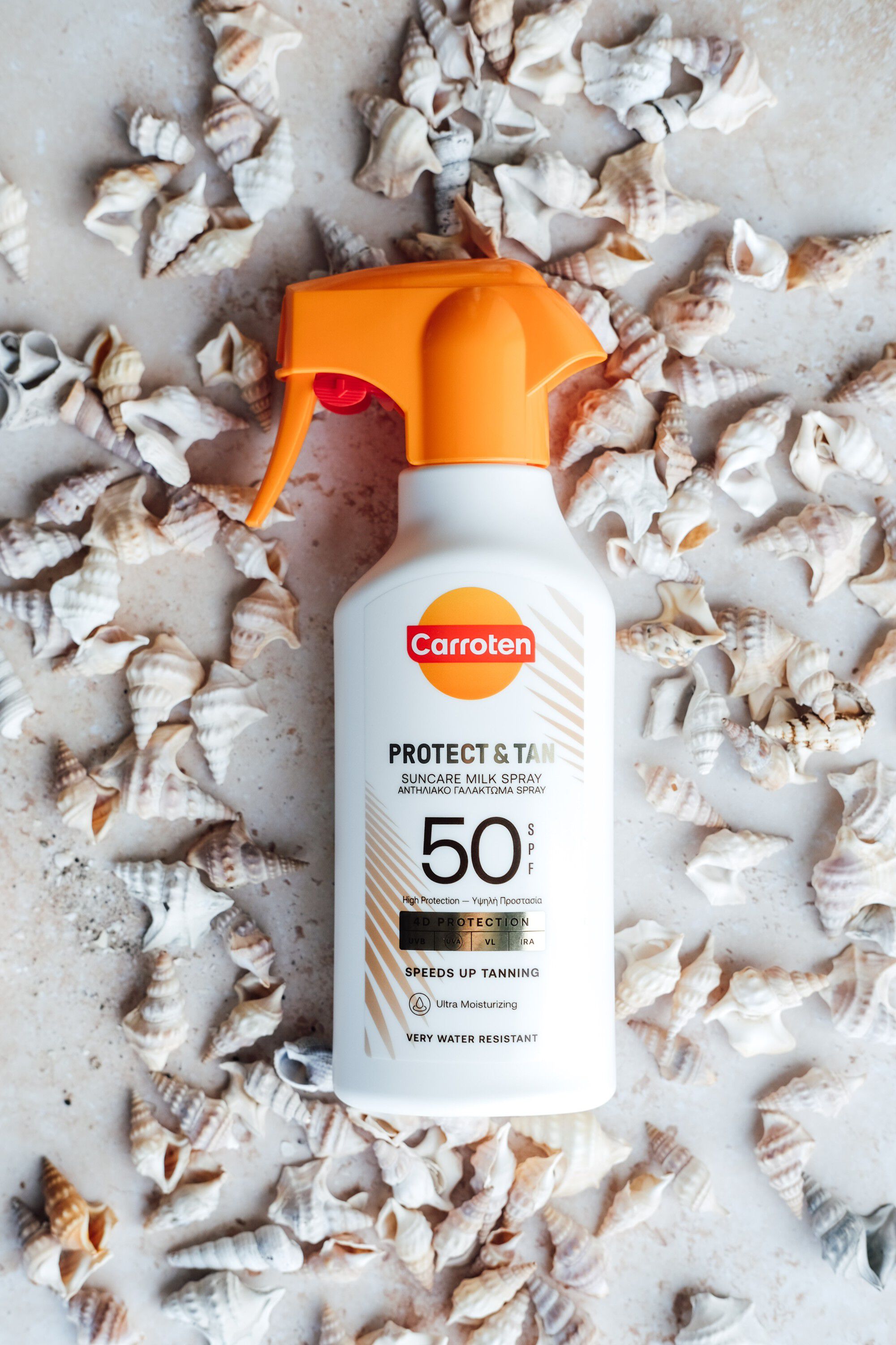 Carroten Protect & Tan Milk Trigger SPF 50