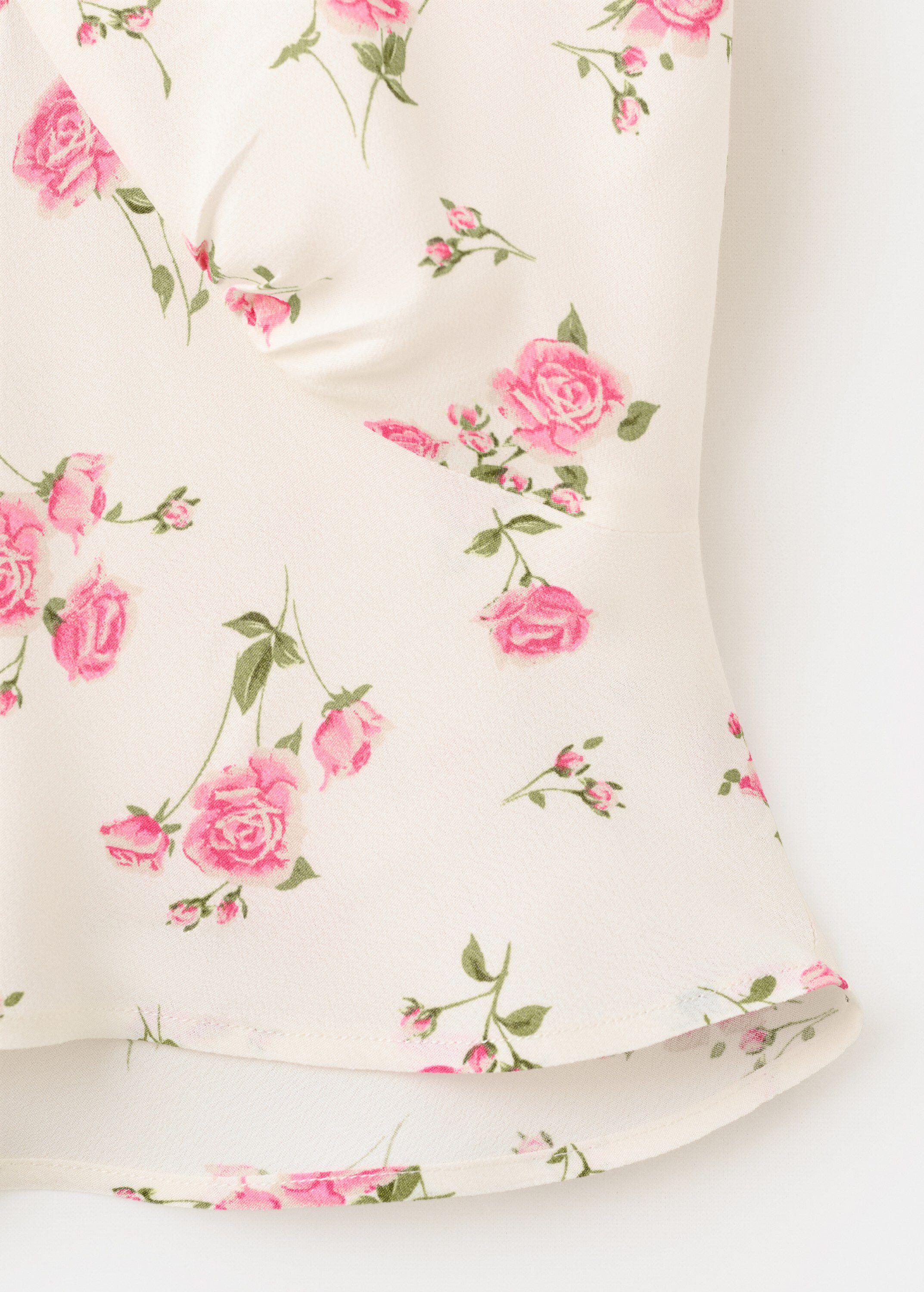 Floral lace blouse