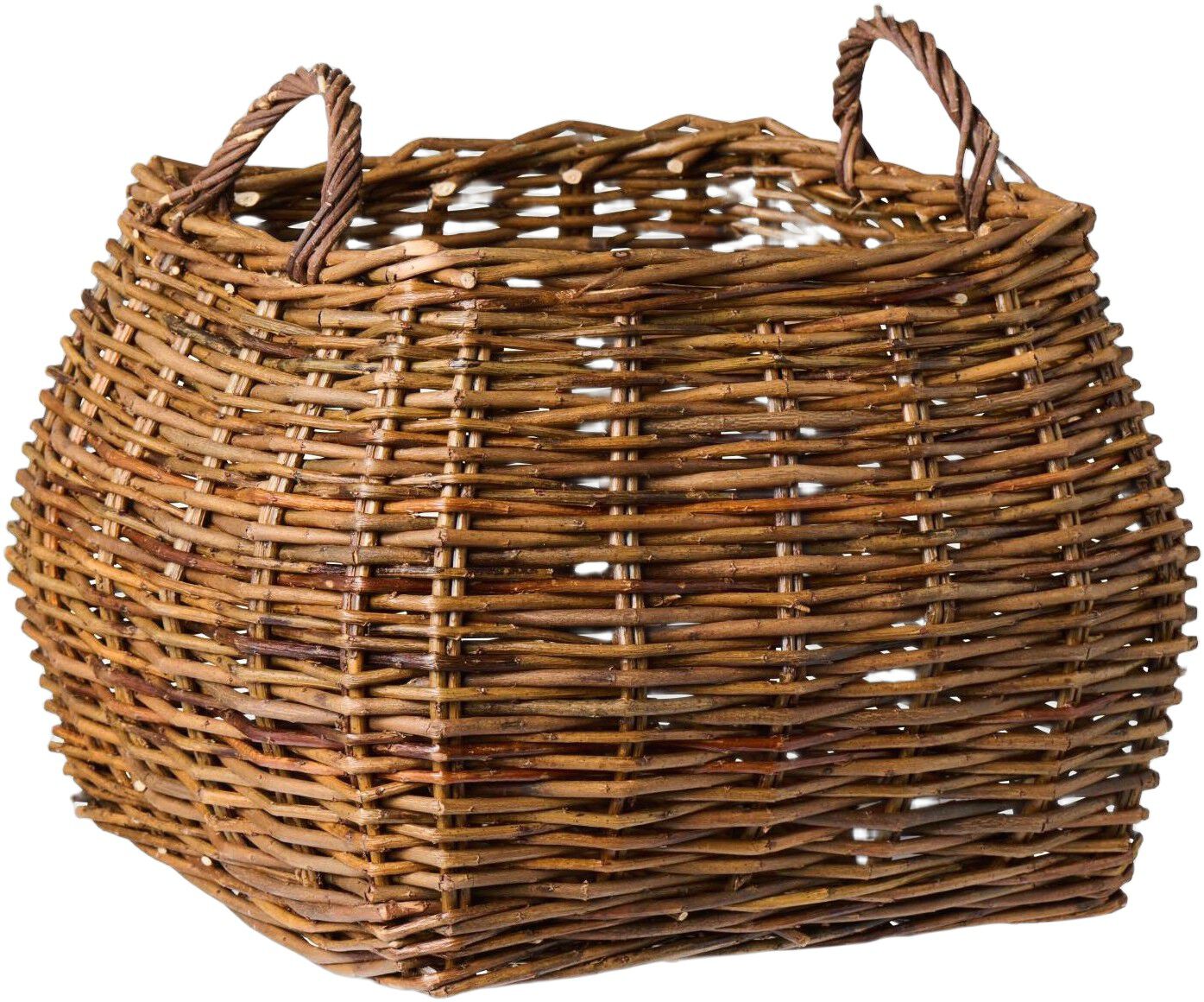 Kurv firkantet m/hanke ubarket pil