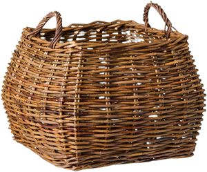 Kurv firkantet m/hanke ubarket pil