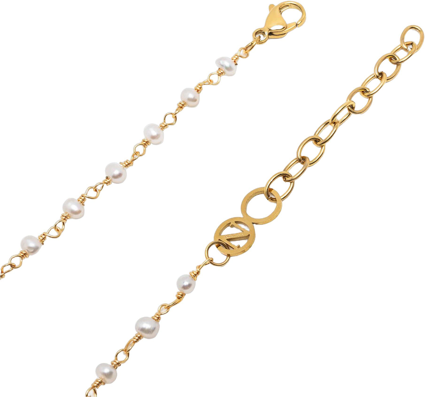 Women's Evil Eye Pearl Choker