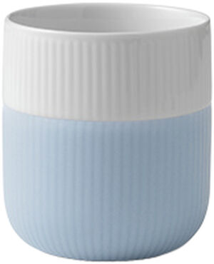 Fluted Contrast mugg Duvblå 33 cl