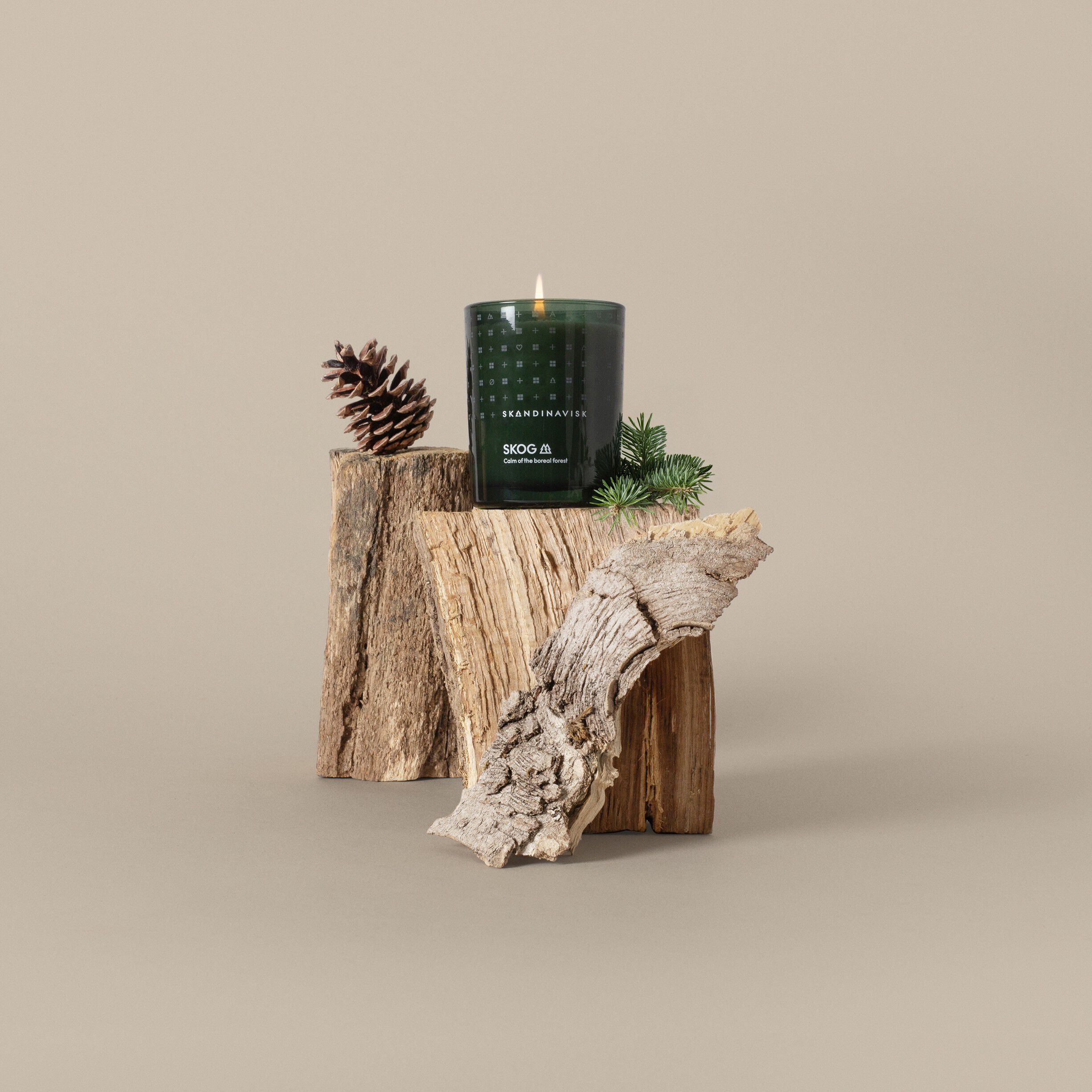 SKOG Scented Candle w Lid 200g