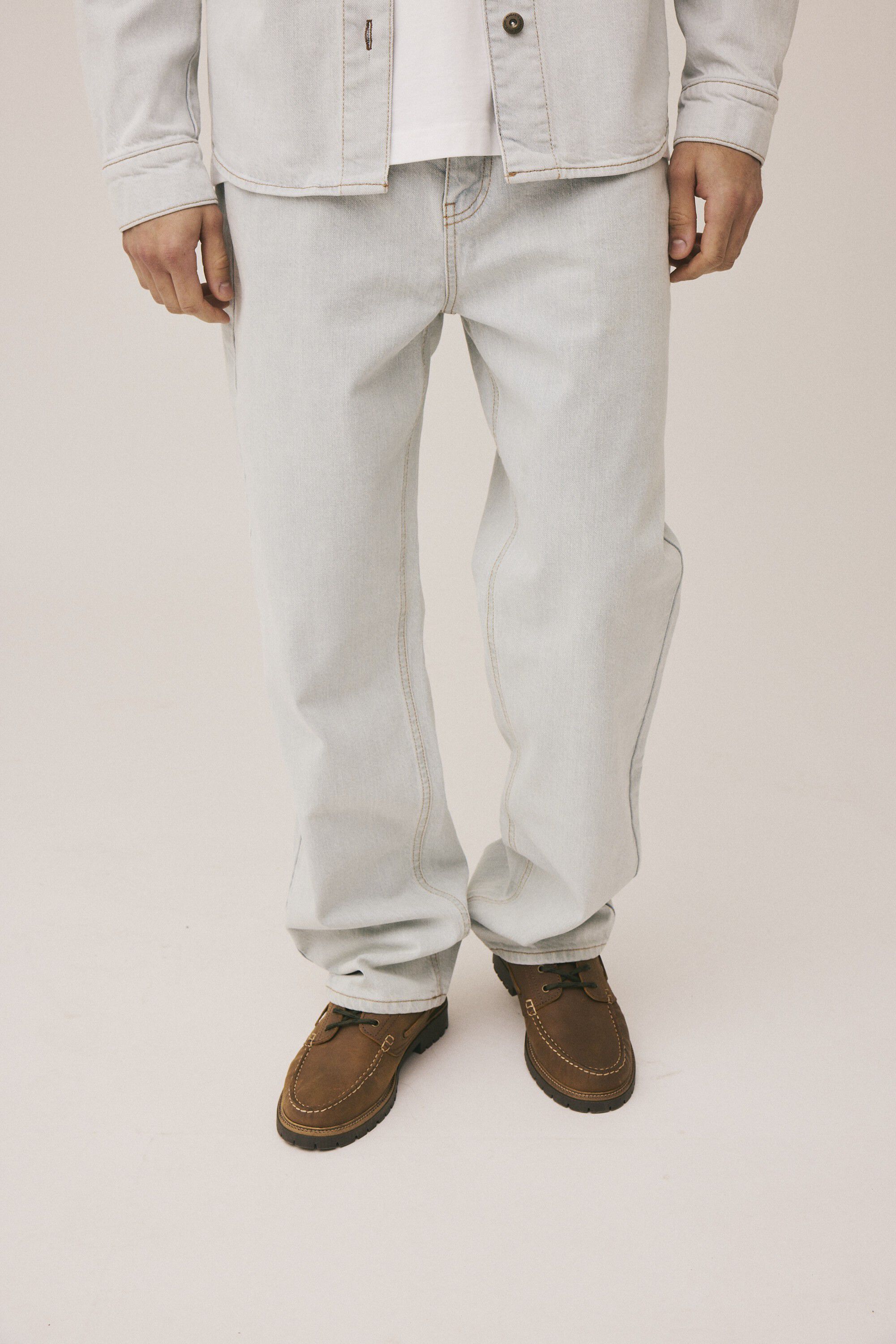 Domenic 6 wide jeans - GOTS