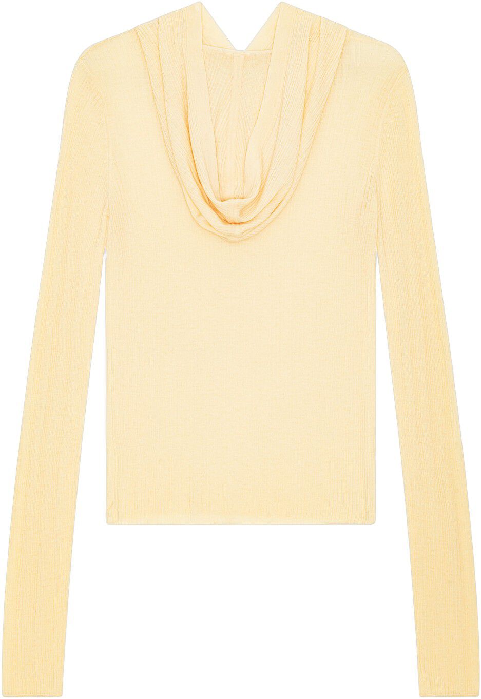 Hooded Merino Wool Shirt