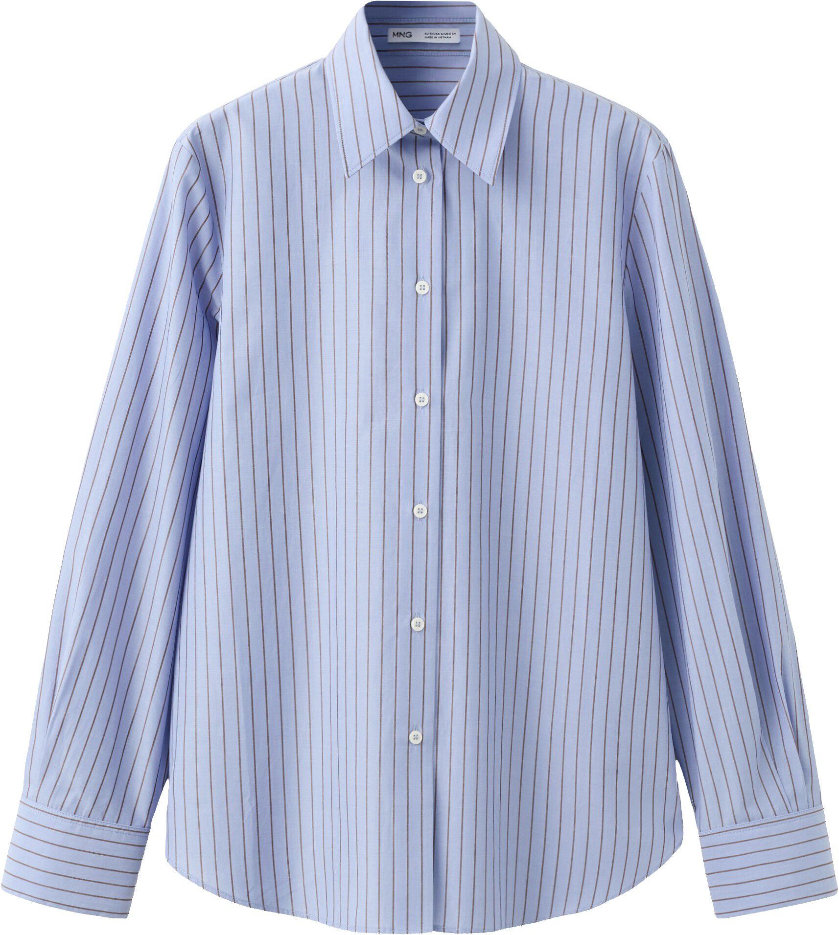 Cotton and lyocell blend straight s