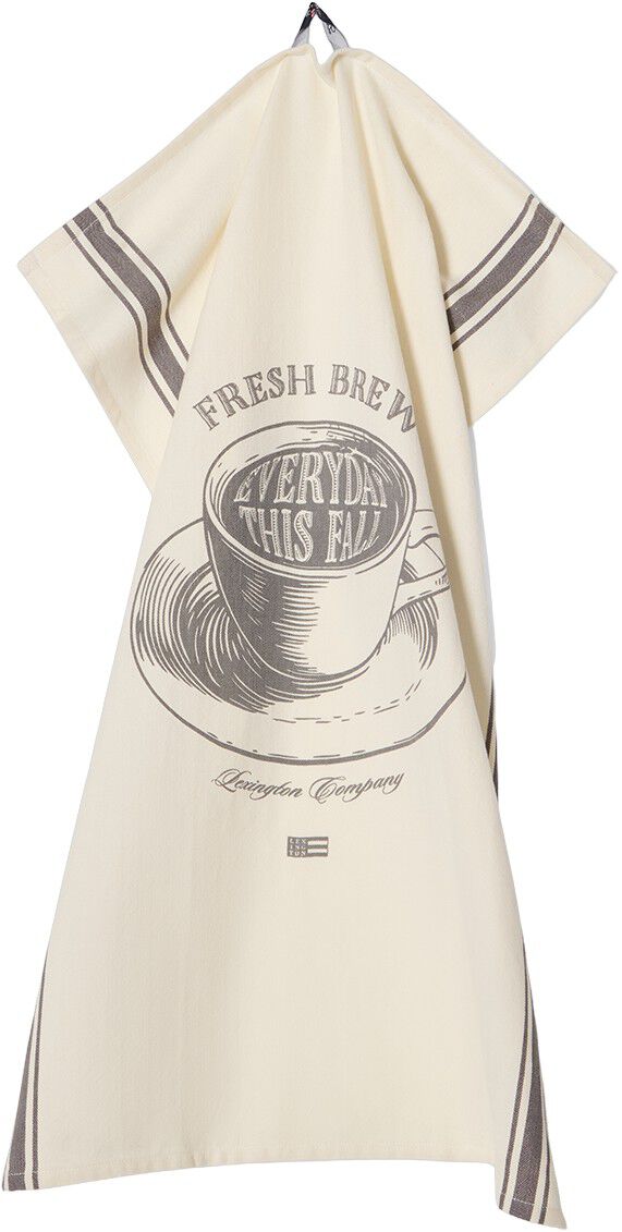 Fresh Brew Printed Org Cotton Kitchen Towel