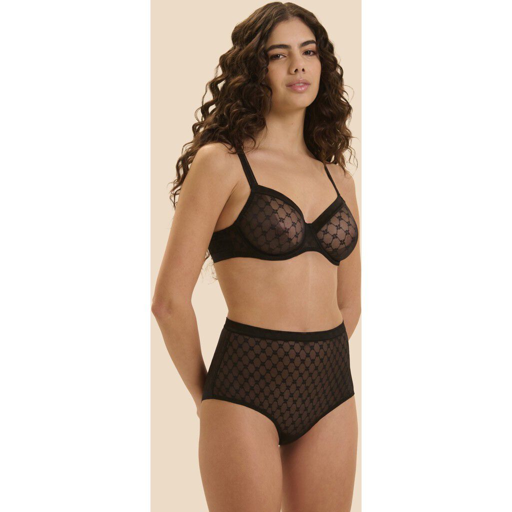 PLUME Plunging moulded underwired bra