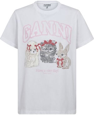 Basic Cotton Jersey Cute Animals