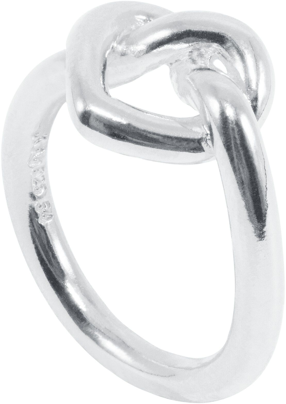 Big Tied Heart Ring