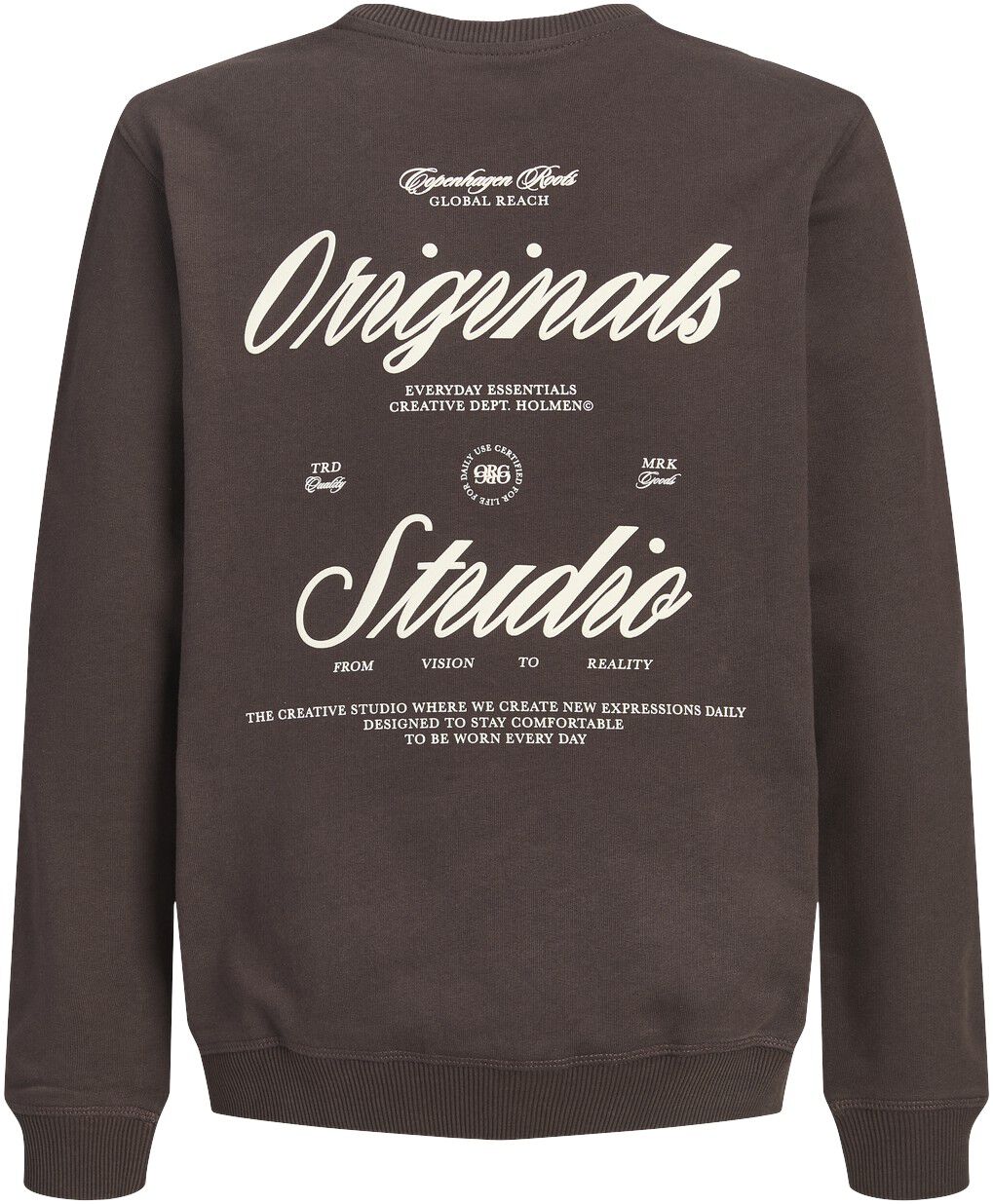 Jornorrebro Typo Back Sweat Cn Jnr