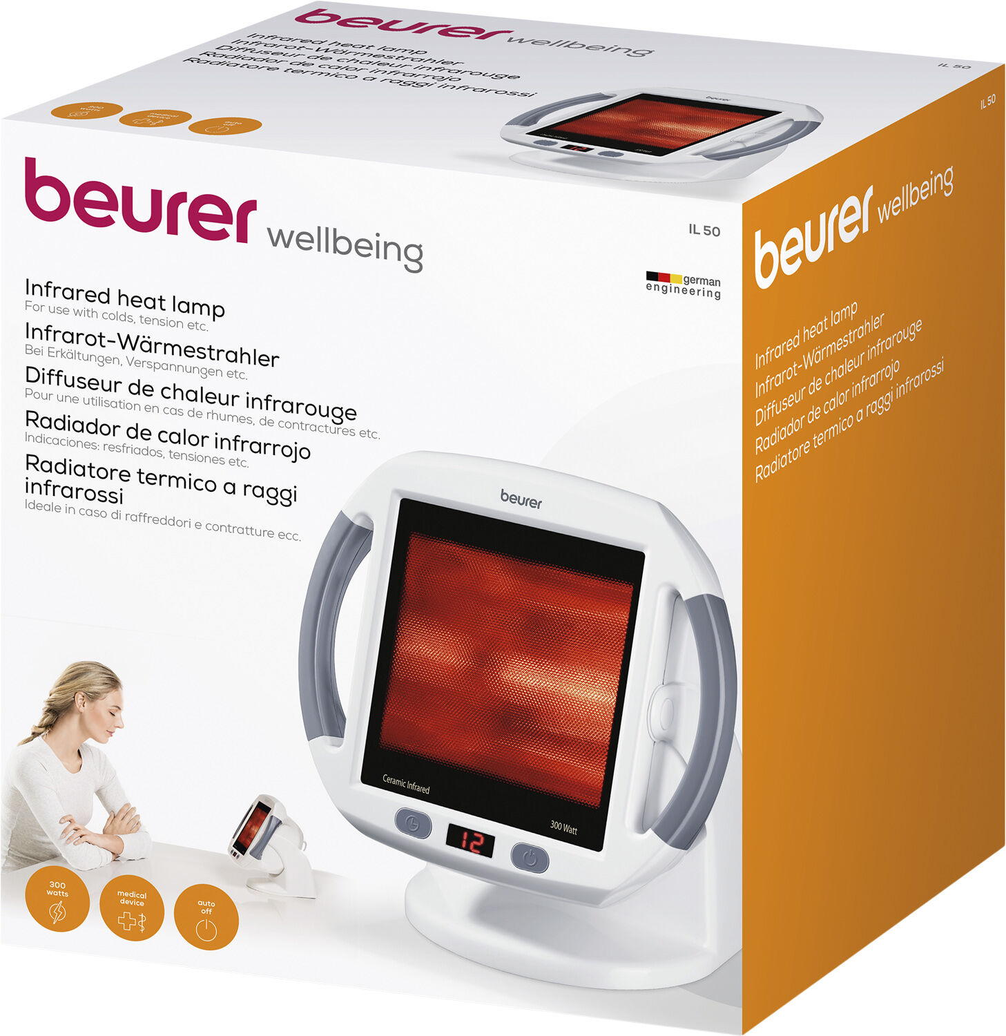 Infrar&ouml;d v&auml;rmelampa