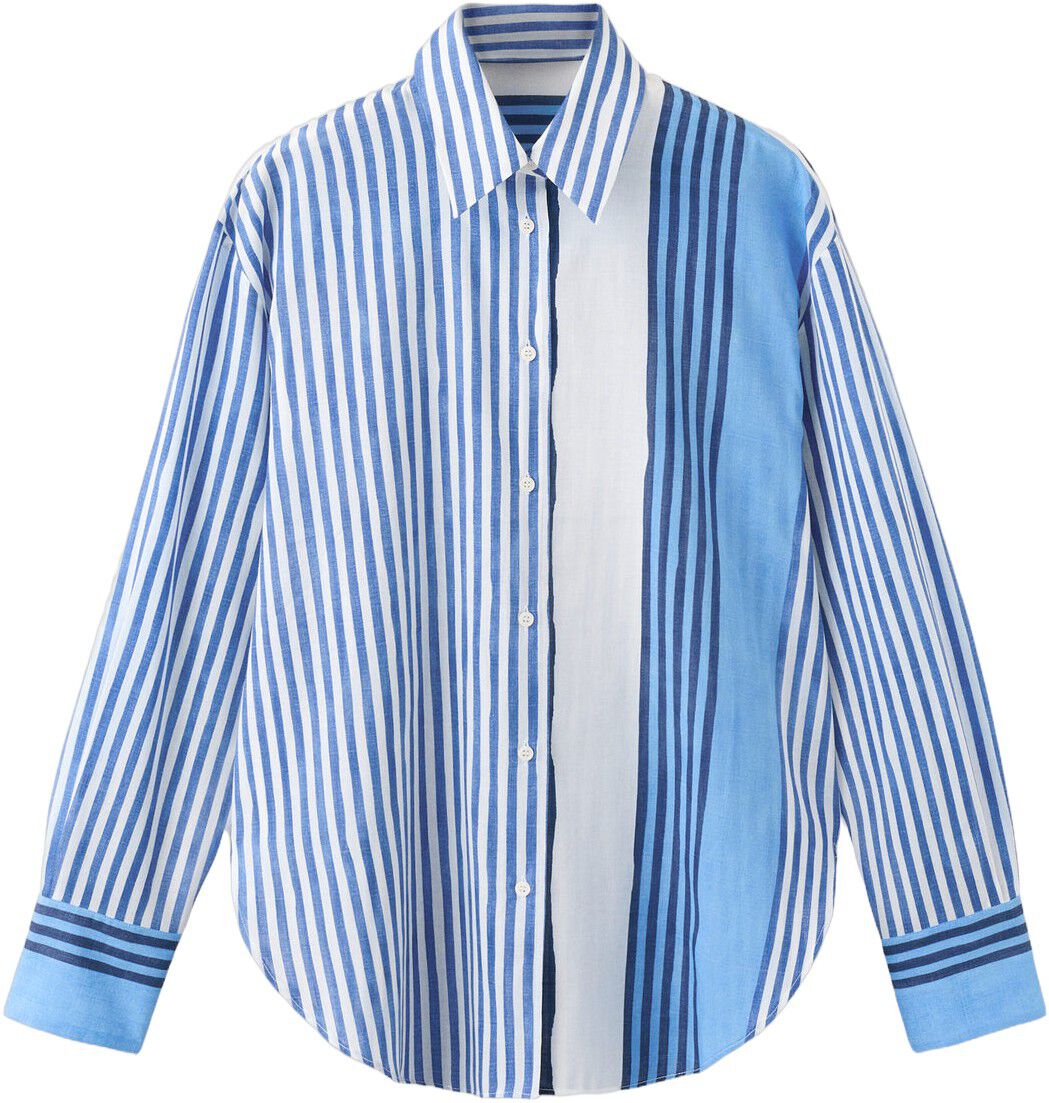 100% cotton striped shirt