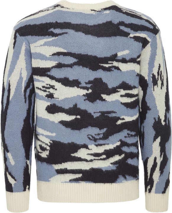 CFKLAES camo knit