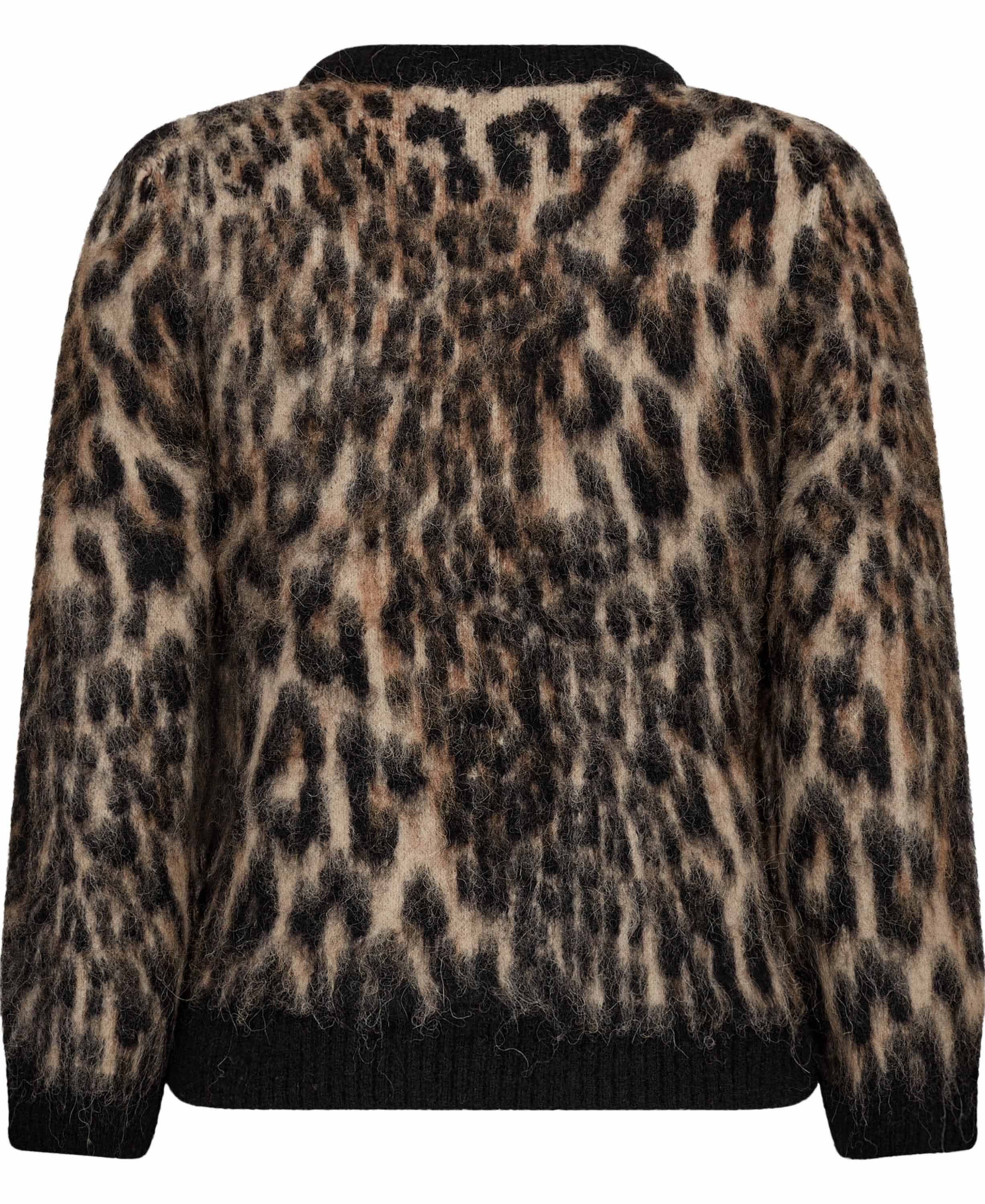 Soft Wool Leo 3/4 Sleeve Cardigan