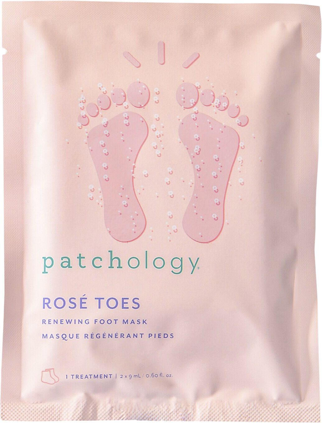 Ros&eacute; Toes - Renewing Foot Mask
