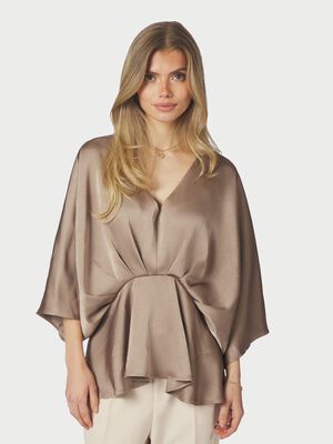 Rivina Heavy Sateen Blouse