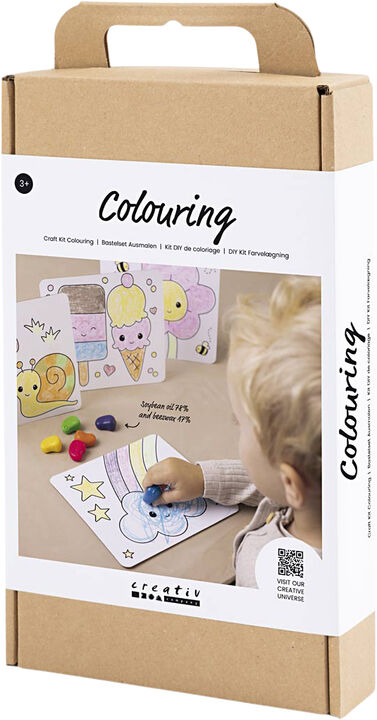 DIY Kit Farvelægning, Tegneplade